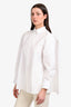 Gucci White Heavy Cotton Button Down Shirt Size 38