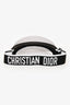 Christian Dior White/Black DiorClub1 Visor