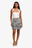 Isabel Marant Étoile White Multicolour Ruffled Smock Skirt Size 34