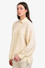 Zimmermann Yellow Ramie Button Down Shirt Size 1
