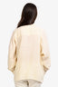 Zimmermann Yellow Ramie Button Down Shirt Size 1