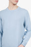 Brunello Cucinelli Blue Cashmere Sweater Size 50 Mens