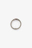 Tiffany & Co. Sterling Silver 3 Diamond 'Somerset' Mesh Ring Size 5