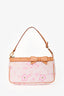 Louis Vuitton x Takashi Murakami 2003 Pink Monogram Cherry Blossom Pochette