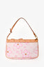 Louis Vuitton x Takashi Murakami 2003 Pink Monogram Cherry Blossom Pochette