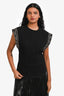 Isabel Marant Black Cotton Muscle Tee Size S