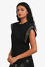 Isabel Marant Black Cotton Muscle Tee Size S
