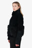 Max Mara Studio Rabbit/Raccoon Fur Jacket Size 10
