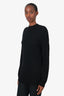 Fendi Black FF Zucca Knit Sweater Size 46