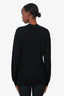 Fendi Black FF Zucca Knit Sweater Size 46