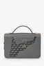 Fauré Le Page Grey Leather Calibre 21 Top Handle with Chain