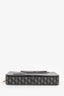 Fauré Le Page Grey Leather Calibre 21 Top Handle with Chain