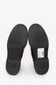 Roger Vivier Black Patent Leather Crystal Embellished Buckle Chelsea Boots Size 38