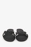 Hermès Black Rubber Chaine d'Ancre Sandals Size 37