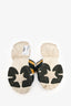 Christian Dior Green Floral Printed D-Wander Slides Size 36