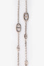 Hermès Sterling Silver Farandole Long Necklace 120