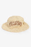 Ganni Woven Straw Bucket Hat
