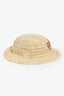 Ganni Woven Straw Bucket Hat