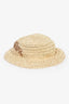 Ganni Woven Straw Bucket Hat