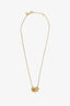 David Yurman 18K Yellow Gold Stax Green Pendant Necklace