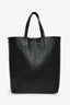 Celine Black Leather Small Vertical Cabas Bag With Strap