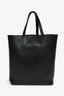 Celine Black Leather Small Vertical Cabas Bag With Strap