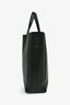 Celine Black Leather Small Vertical Cabas Bag With Strap