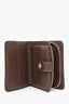 Louis Vuitton 2005 Damier Ebene Compact Zippé Wallet