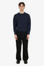 The Frankie Shop Black Cargo Style Trousers Size L Mens