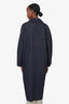 Max Mara Blue Denim Coat Size 10