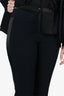 Tom Ford Black Satin Lapels Detail Two-piece Suit Size 46/42