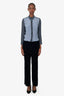 Tom Ford Navy Velvet Trousers Size 42