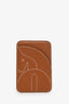 Hermès Gold Leather "Horse" MagSafe Card Holder