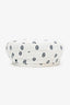 Hermès White/Black Chain d'Ancre Print Canvas Saint Honore Beret Size 58