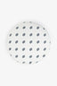 Hermès White/Black Chain d'Ancre Print Canvas Saint Honore Beret Size 58