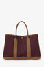 Hermès 2024 Prune/Alezan Toile & Negonda Garden Party 30