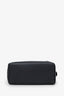 Loewe Black Leather Puzzle Small Edge Bag With Strap