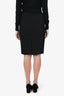 Prada Black Midi Skirt Size 40