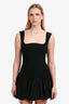 Elliatt Black Corset Ruched Skirt 'Ingrid' Mini Dress Size S