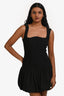 Elliatt Black Corset Ruched Skirt 'Ingrid' Mini Dress Size XS