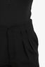 Red Valentino Black High Waisted Shorts Size 40