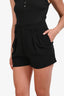 Red Valentino Black High Waisted Shorts Size 40