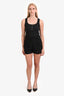 Red Valentino Black High Waisted Shorts Size 40