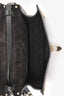 Valentino Black Leather Rockstud Flap Crossbody Bag