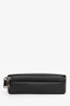 Christian Dior Black Leather CD Icon Zipped Pouch Crossbody Bag