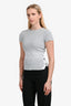 Christian Dior White/Black Pattern Top Size 6 US