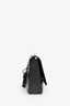 Salvatore Ferragamo Black Leather Flap Shoulder Bag