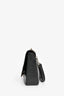 Salvatore Ferragamo Black Leather Flap Shoulder Bag