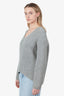 Acne Studios Grey Wool Knit Sweater Size XS