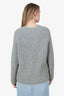 Acne Studios Grey Wool Knit Sweater Size XS